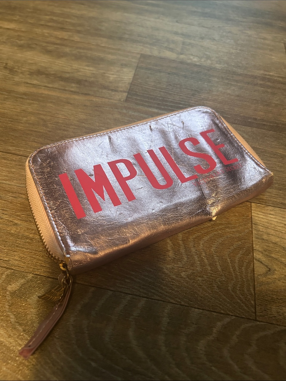 Victoria's Secret Metallic Rose Wallet
